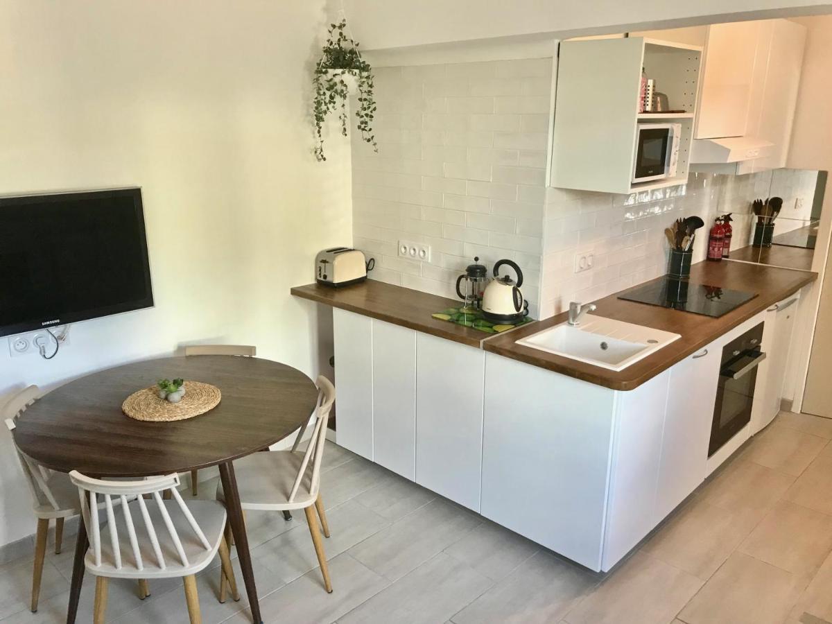 Blue Summer Vibes Appartment For 4P, Ac, Parking, Beachfront, Spa Access -5 La Ciotat Kültér fotó