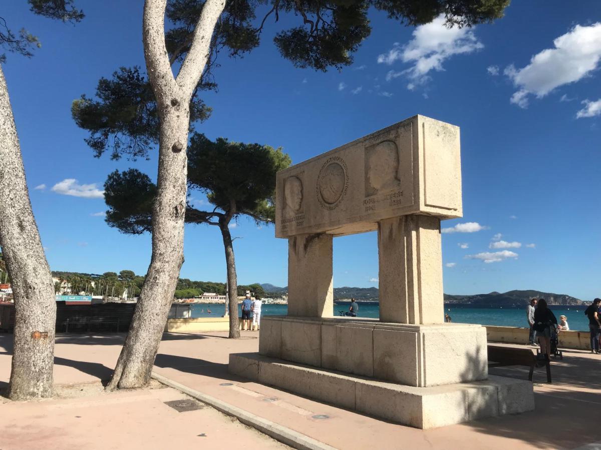 Blue Summer Vibes Appartment For 4P, Ac, Parking, Beachfront, Spa Access -5 La Ciotat Kültér fotó